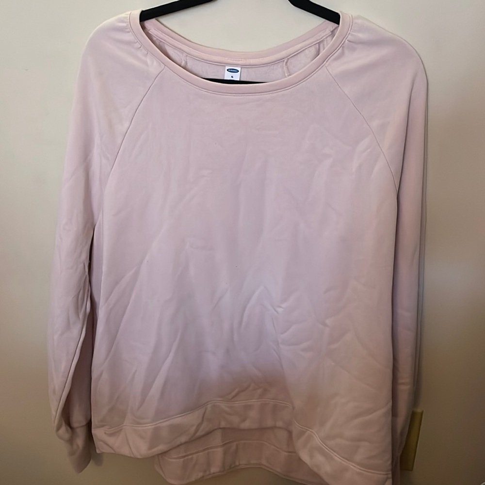 OLD NAVY NUDE PINK SWEATER